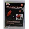 Image 1 : NEW 16FT DRUM DRAIN AUGERS