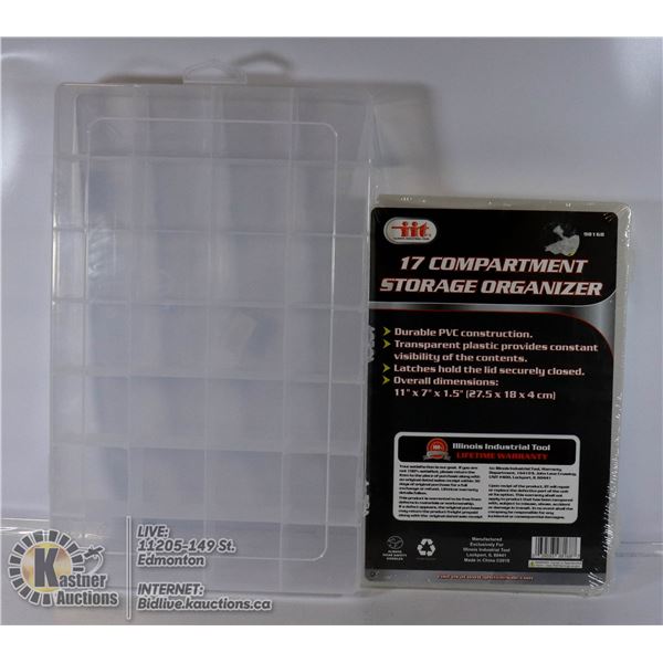 LOT OF 2 NEW FISHING / NUT & BOLT ORGANIZERS