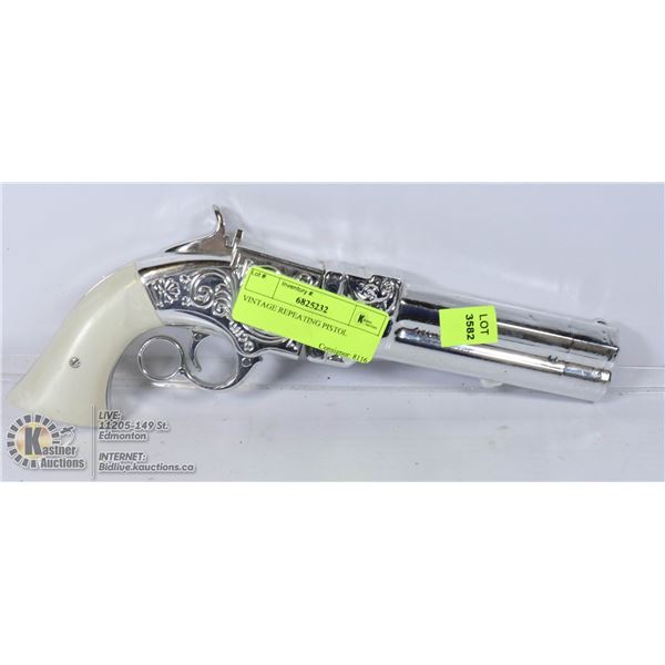 VINTAGE REPEATING PISTOL