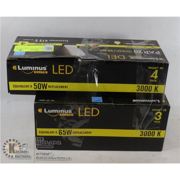 LED “LUMINUS ELITE” LIGHT BULBS