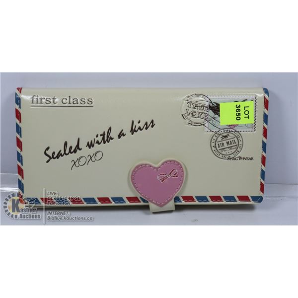 NEW SHAG WEAR WALLET POSTCARD