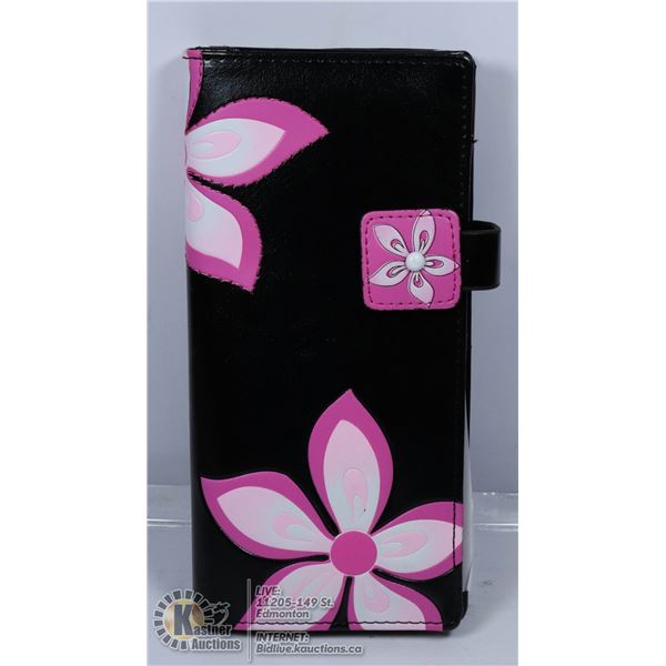 NEW SHAG WEAR WALLET FLOWER