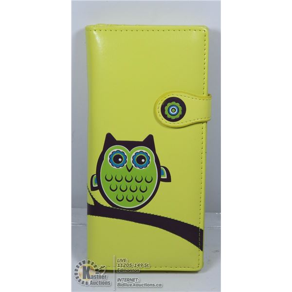 NEW SHAG WEAR WALLET OWLS