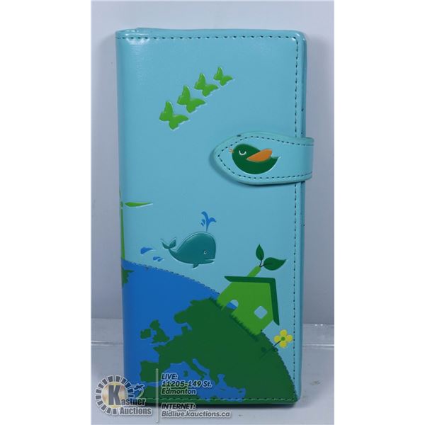 NEW SHAG WEAR WALLET EARTH