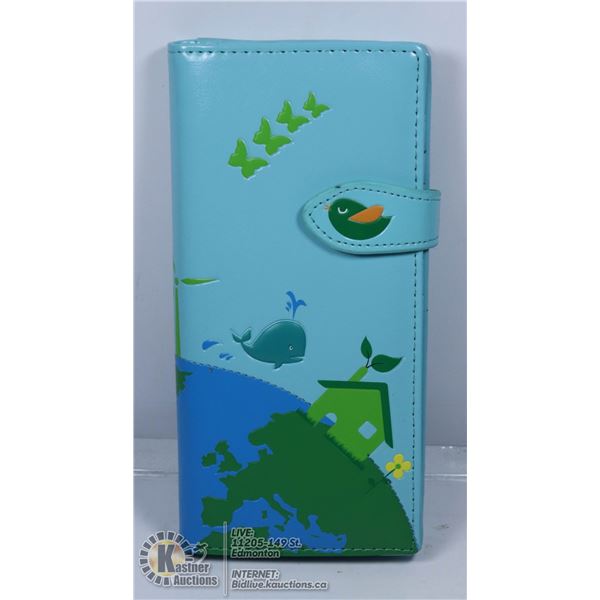 NEW SHAG WEAR WALLET EARTH