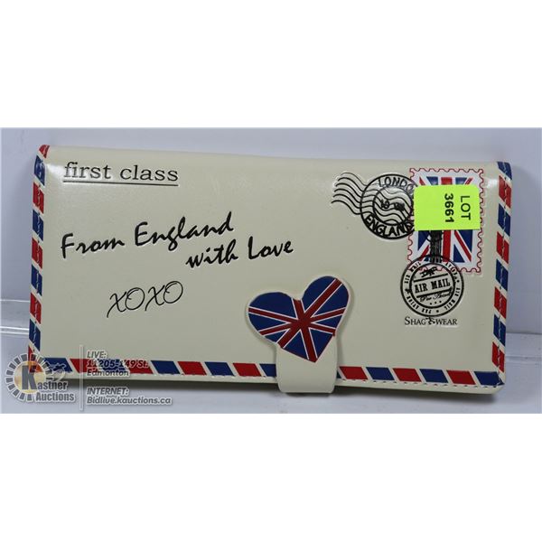 NEW SHAG WEAR WALLET POSTCARD