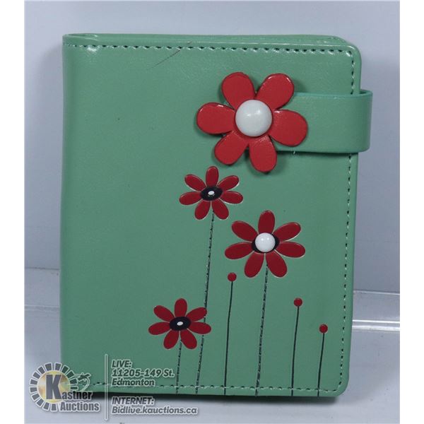 NEW SHAG WEAR WALLET FLOWER AND SUN