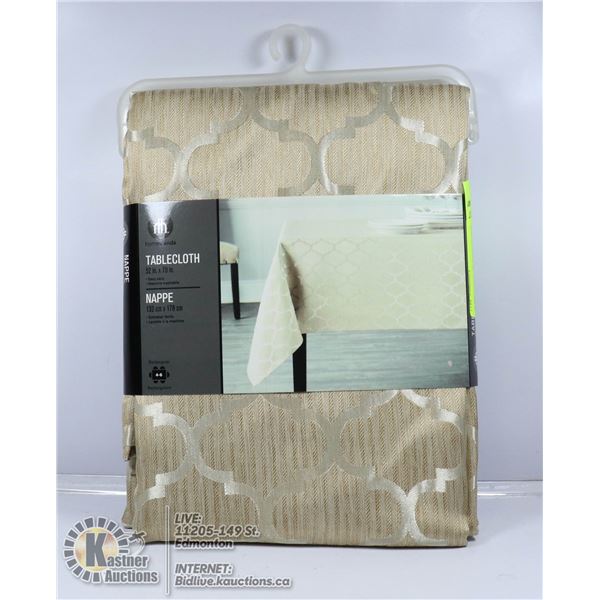 NEW HOME TRENDS 52" X 70" TABLE CLOTH
