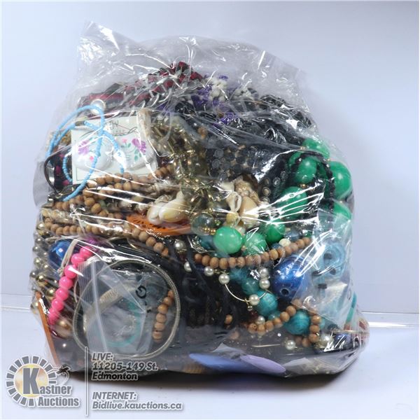A BAG OF JEWLERY MORE THEN 5B