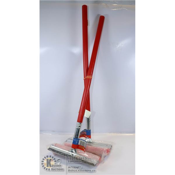 LOT OF 2 NEW SQUEEGES