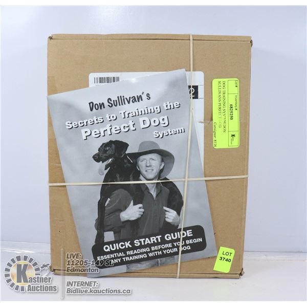 DOG TRAINING SYSTEM DON SULLIVANS PERFECT DOG
