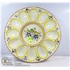 Image 1 : VINTAGE HAND PAINTED EGG PLATE