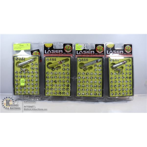 2 NEW LASER POINTER KITS WITH 42 DIFFERENT TIPS