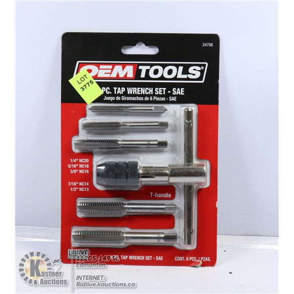 NEW OEM TOOLS 6 PC TAP WRENCH SET - SAE