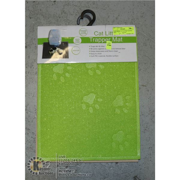 TWO NEW CAT LITTER TRAPPER MATS