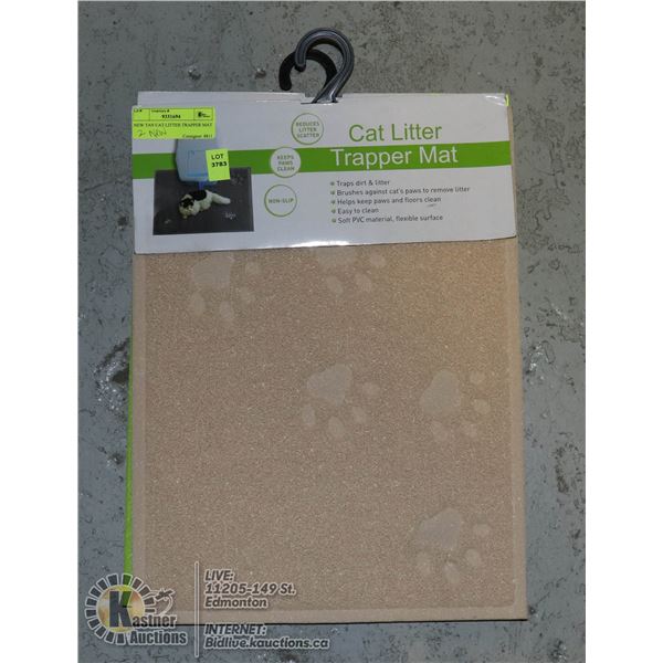 TWO NEW CAT LITTER TRAPPER MATS