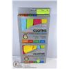 Image 1 : 2 NEW 4 PK OF MICROFIBRE CLOTHS