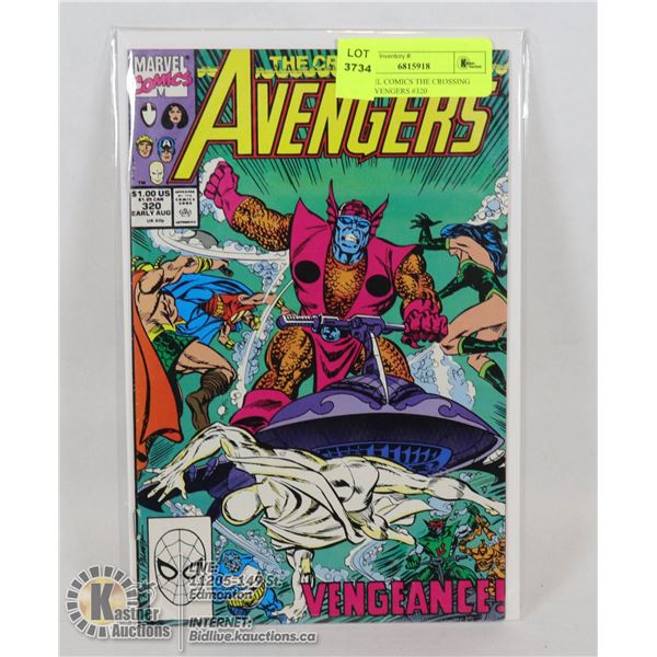 MARVEL COMICS THE CROSSING LINE AVENGERS #320