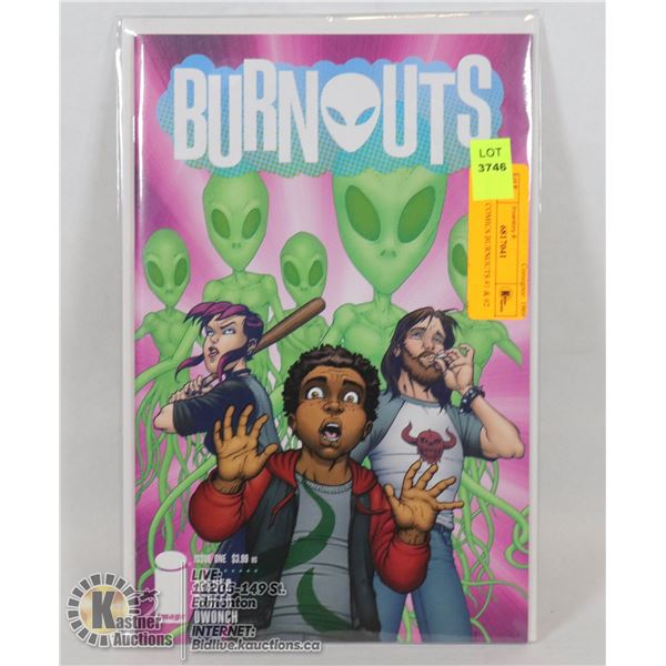IMAGE COMICS BURNOUTS #1 & #2