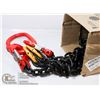 Image 1 : NEW 5/16 INCH GRADE 80 7FT DOUBLE LEG CHAIN SLING