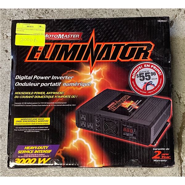 MOTOMASTER ELIMINATOR POWER INVERTER