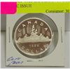 Image 1 : GEM PROOF 1986 CANADIAN $1 COIN NON CIRC ISSUE