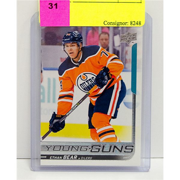 ETHAN BEAR YOURN GUNS CARD