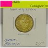 Image 1 : UNC 1788 GREAT BRITAN GEORGE III GAMING TOKEN