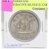 Image 1 : 1949 CANADIAN GVI COMMEMORATIVE SILVER $1 COIN