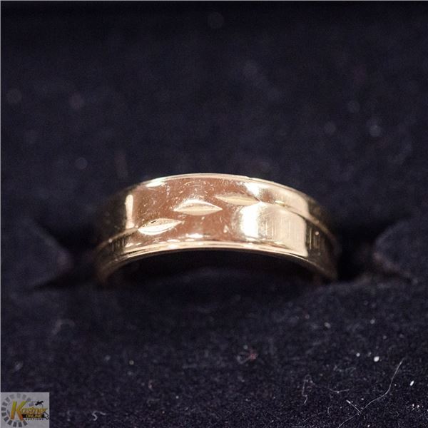 YELLOW GOLD WEDDING BAND (3)