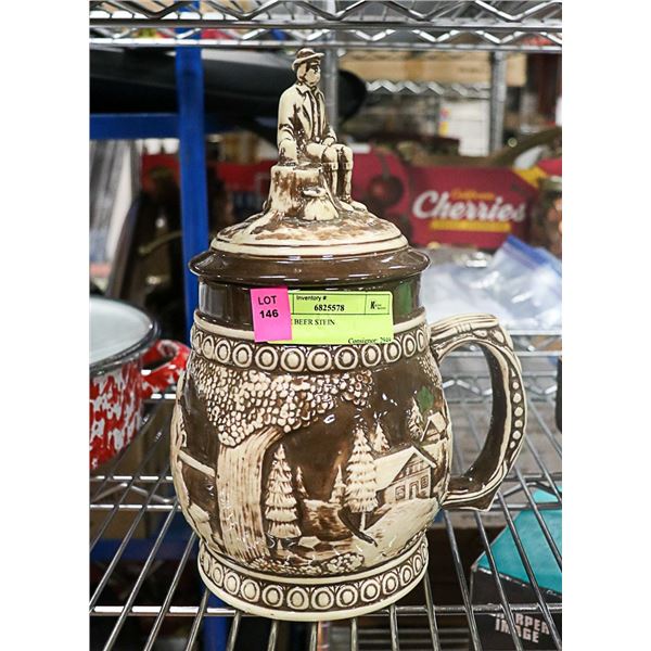 LARGE BEER STEIN