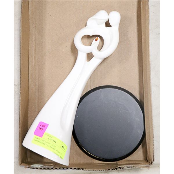 "CIRCLE OF LOVE" 50TH ANNIVERSARY CERAMIC STATUE