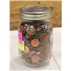 Image 1 : PENNIES- JAR LOT- WEIGHS 4.5 LBS