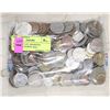 Image 1 : INT'L COIN- LOT ASSORTED INCLUDING EUROS- BAG