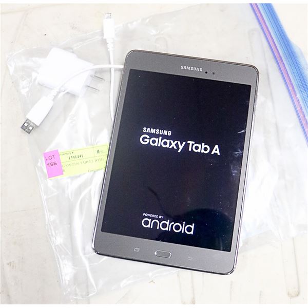 SAMSUNG SM-T350 TABLET WITH CHARGER