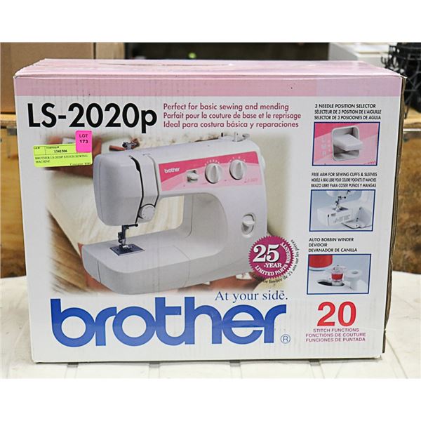 BROTHER LS-2020P STITCH SEWING MACHINE