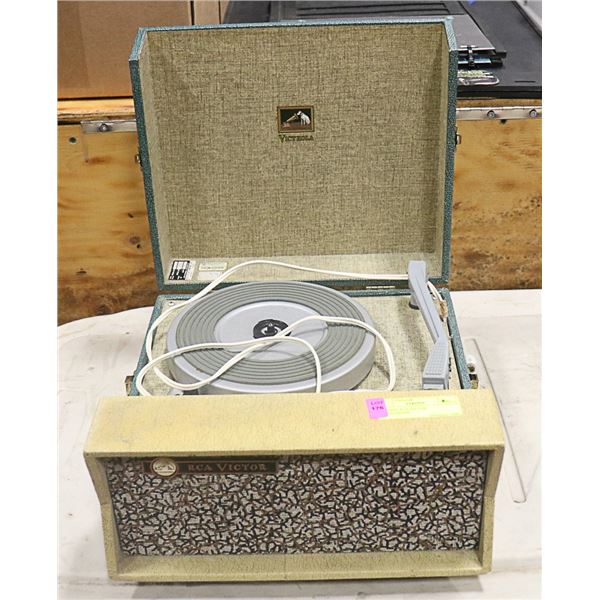 VINTAGE RCA VICTOR PHONOGRAPH
