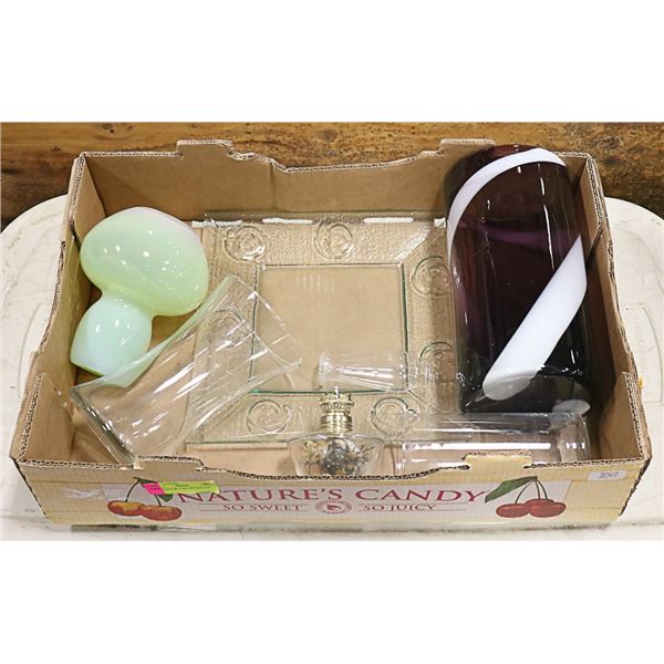 HOME DECOR VASE WITH PLATE