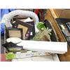Image 1 : BOX OF HOME DECOR, ASSORTED PICTURES AND FRAMES
