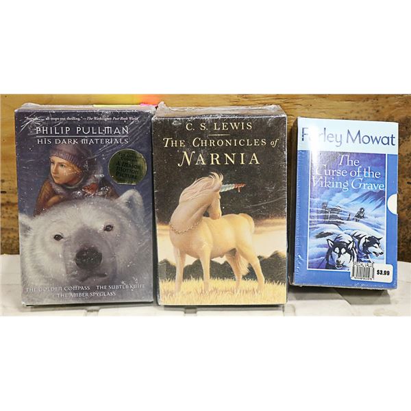 THE AMBER SPYGLASS/THE CHRONICLES OF NARNA SETS