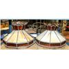 Image 1 : 2 VINTAGE TIFFANY STYLE LAMPS