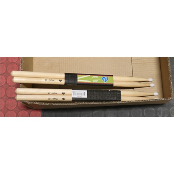 DRUMSTICKS- LOT OF 2 SETS