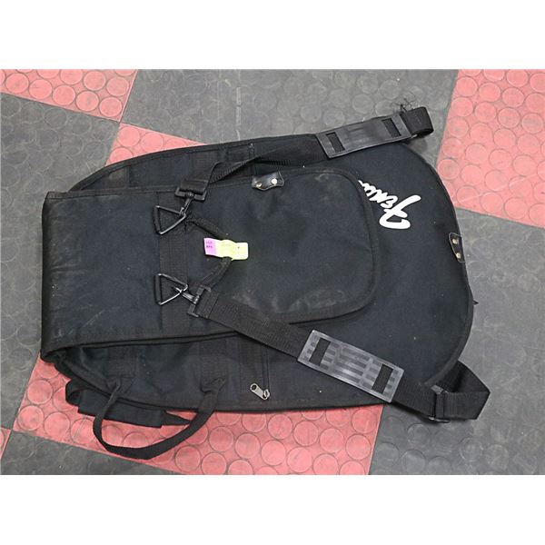 FENDER BLACK CANVAS BACKPACK STYLE GUITAR