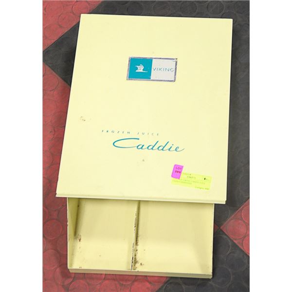 VINTAGE VIKING FROZEN JUICE CADDY/DISPENSER