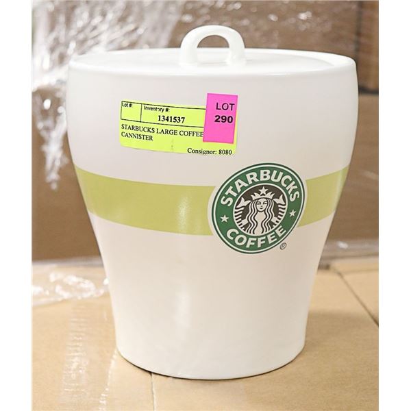 STARBUCKS LARGE COFFEE CANNISTER