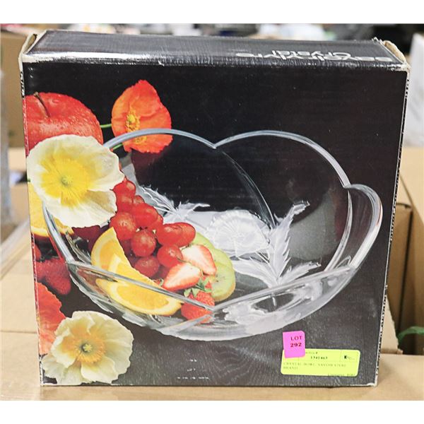 CRYSTAL BOWL- SAVOIR VIVRE BRAND