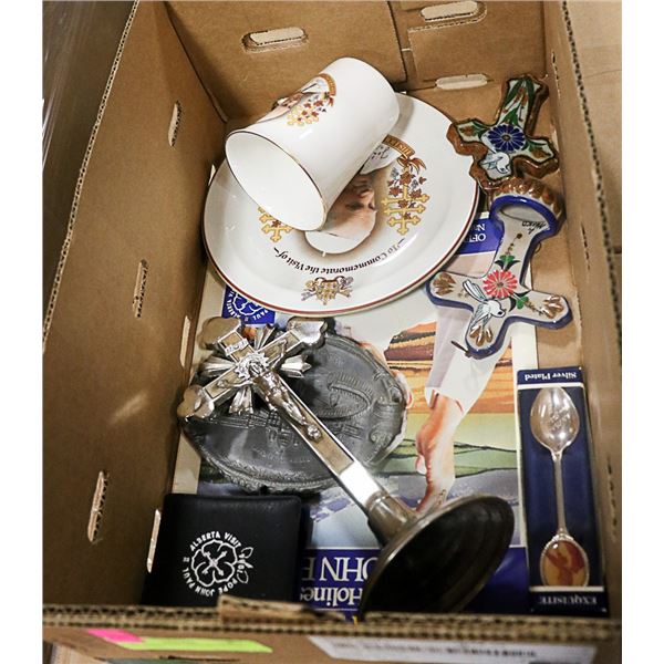 POPE JOHN PAUL COLLECTIBLES- ASSORTED