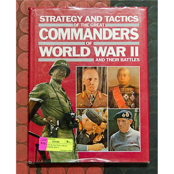 "STRATEGY & TACTICS- GREAT COMMANDERS WW 2"