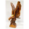 Image 1 : EAGLE STATUE- COPPER COLORED PORCELAIN