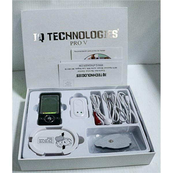 IQ TECHNOLOGIES PRO V MASSAGER TENS MACHINE